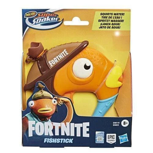 Fortnite Microshots Fishstick Super Soaker Water Blaster - Hasbro