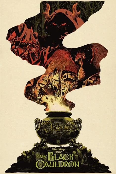 The Black Cauldron - Francesco Francavilla