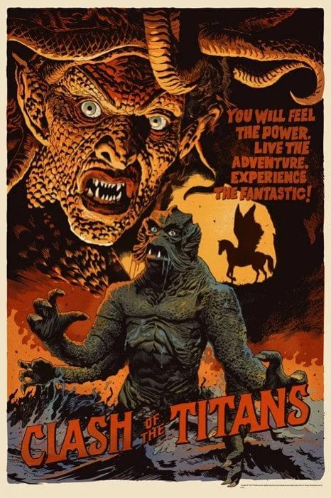 Clash of the Titans (Francavilla) - Francesco Francavilla