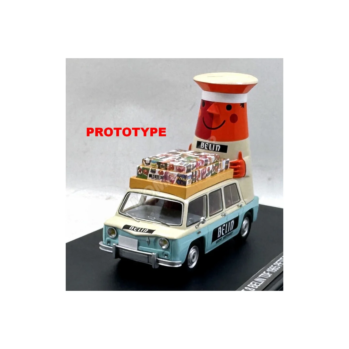 Renault 8 guerton "belin - tdf 1965" version n°2 with small figure Die cast