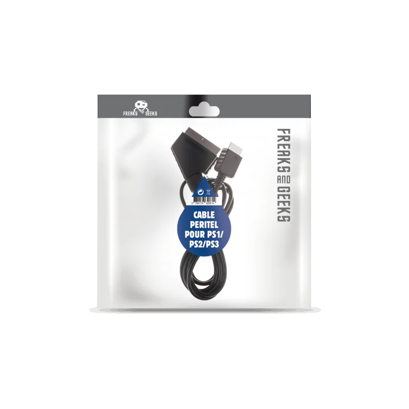 Scart Video Cable For PS1/PS2/PS3 - Freaks and Geeks