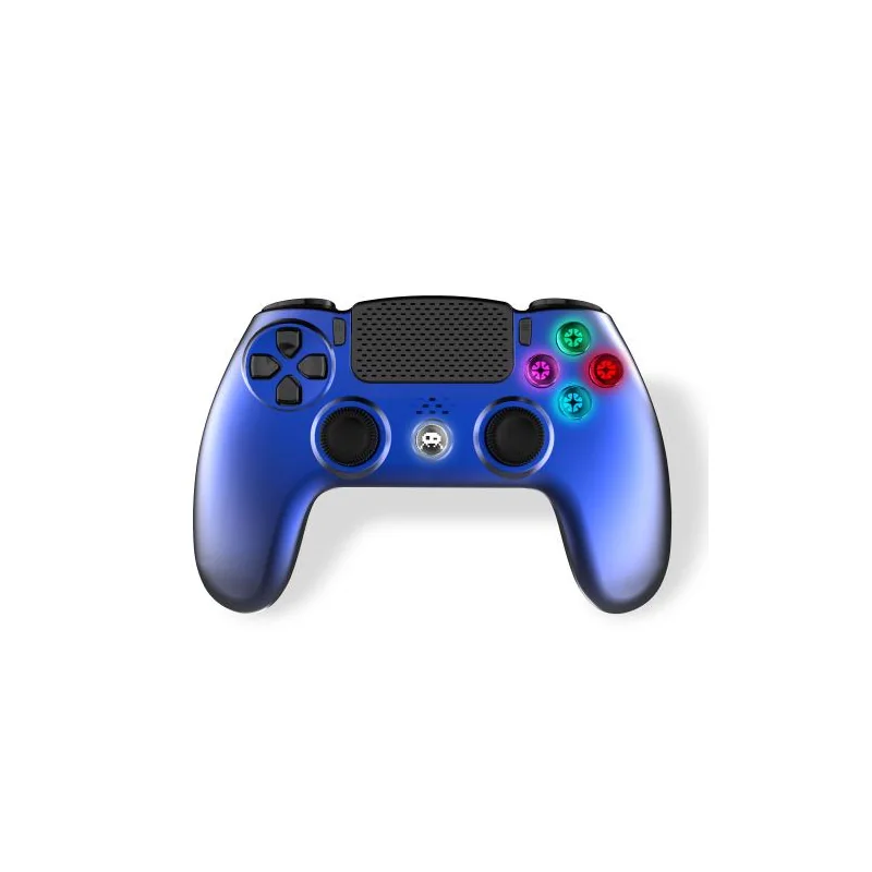 Wireless Controller for PS4 with Headphone Jack - Metal Blue