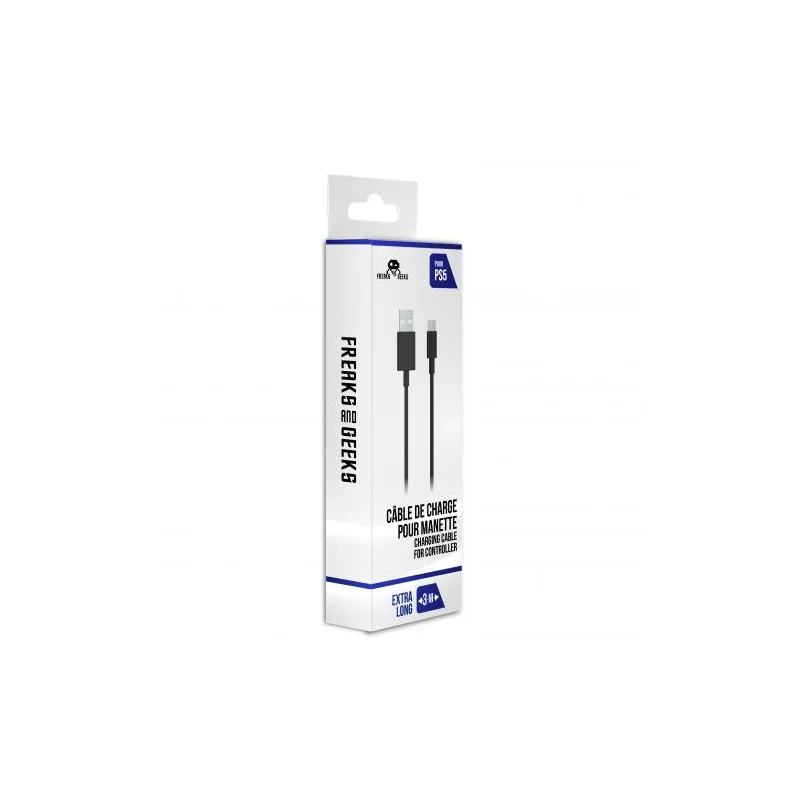 3M Charging Cable for PS5 Type C Controllers (Power Tip Not Included) - Freaks and Geeks