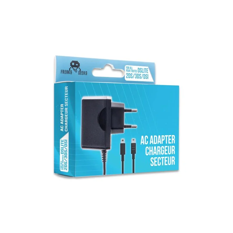 Mains charger NEW3DSXL/ NEW3DS/ 2DS/ 3DS/ 3DS XL/ DSi/ DSi XL/ DS Lite - Freaks and Geeks