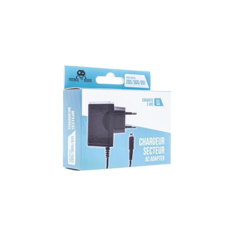 Mains charger NEW2DSXL/NEW3DSXL/ NEW3DS/ 2DS/ 3DS/ 3DS XL/ DSi/ DSi XL - Freaks and Geeks