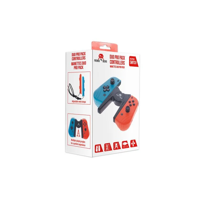 Duo Pro Pack Joy-Con type controllers – Blue/Red Gamepad