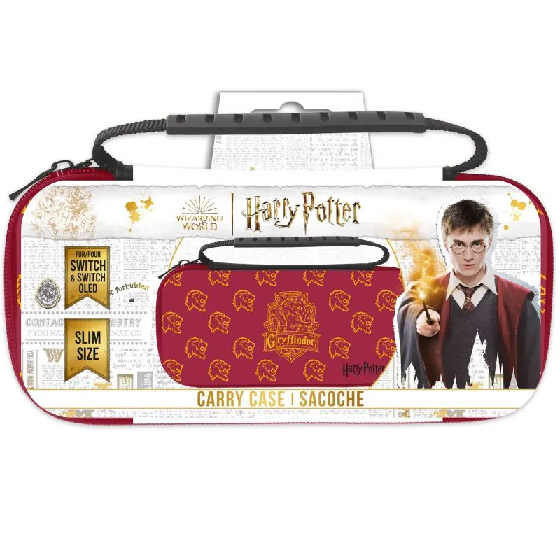 Harry Potter - Slim bag for Switch and Switch Oled - Red - Gryffindor