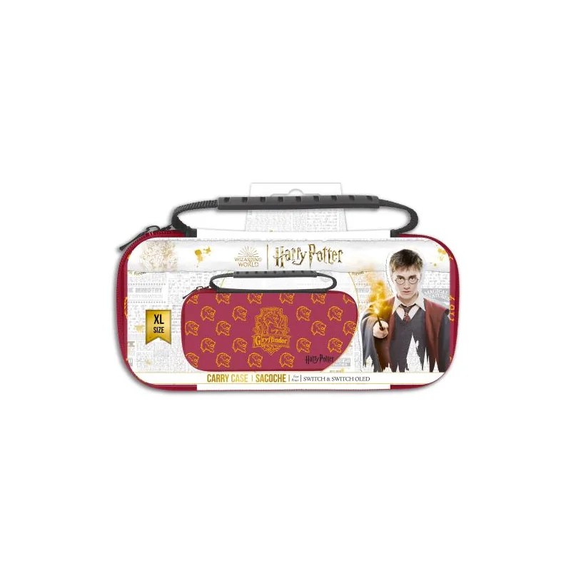 Harry Potter-XL Switch and Oled bag -Red-Gryffindor
