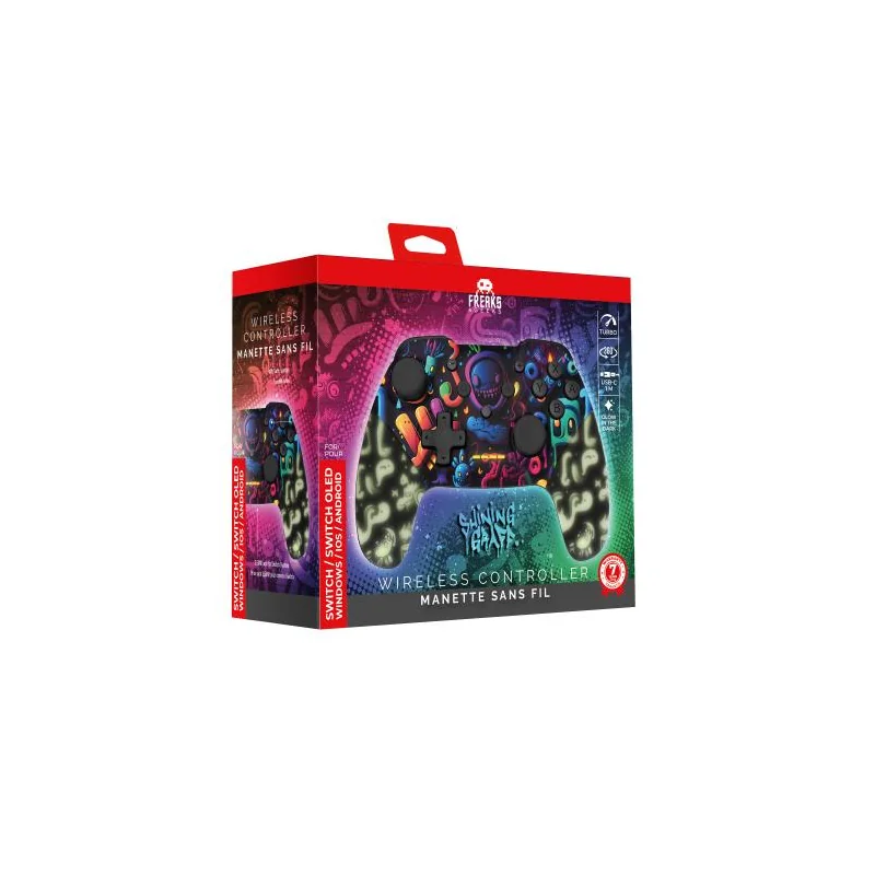 Wireless Switch/PC Controller - Shining Graff - Phosphorescent Paint Gamepad