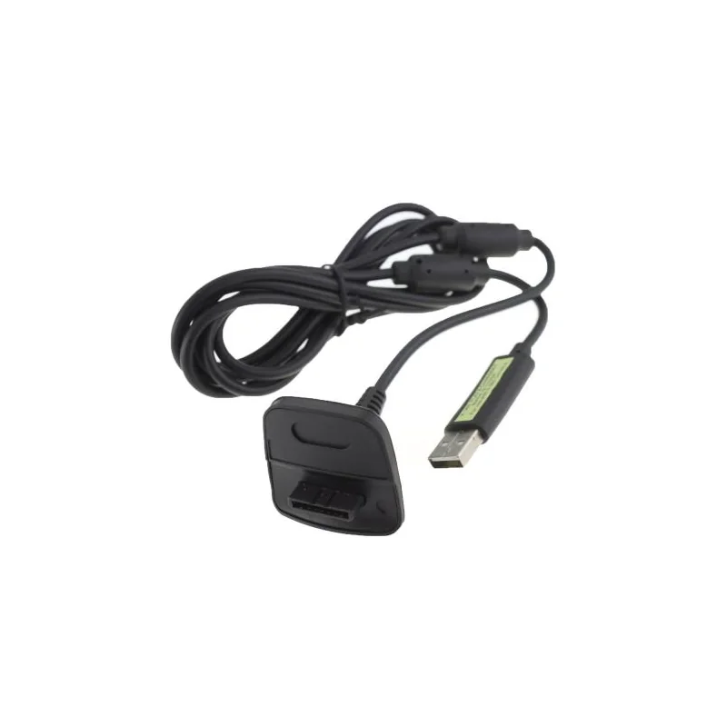 Cable For XBOX360 Wireless Controller Black - Freaks and Geeks