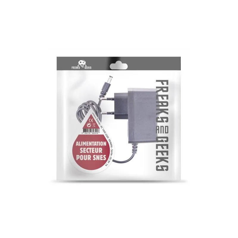 Nintendo Mains Power Supply Super Nintendo - Freaks and Geeks