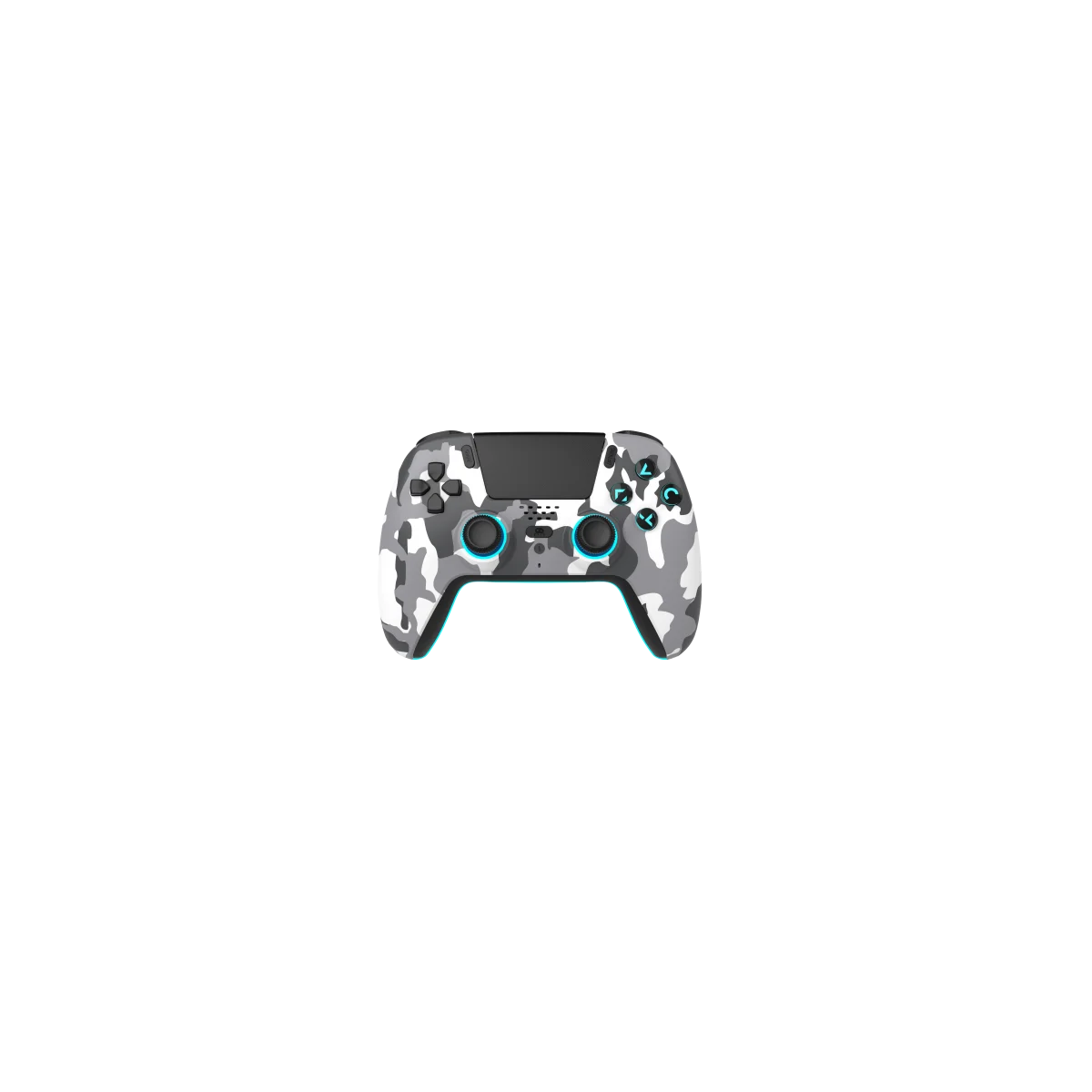 PS5 LED Bluetooth Controller - White Camo