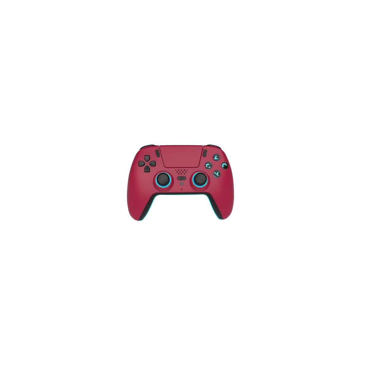 PS5 LED Bluetooth Controller - Cherry Red