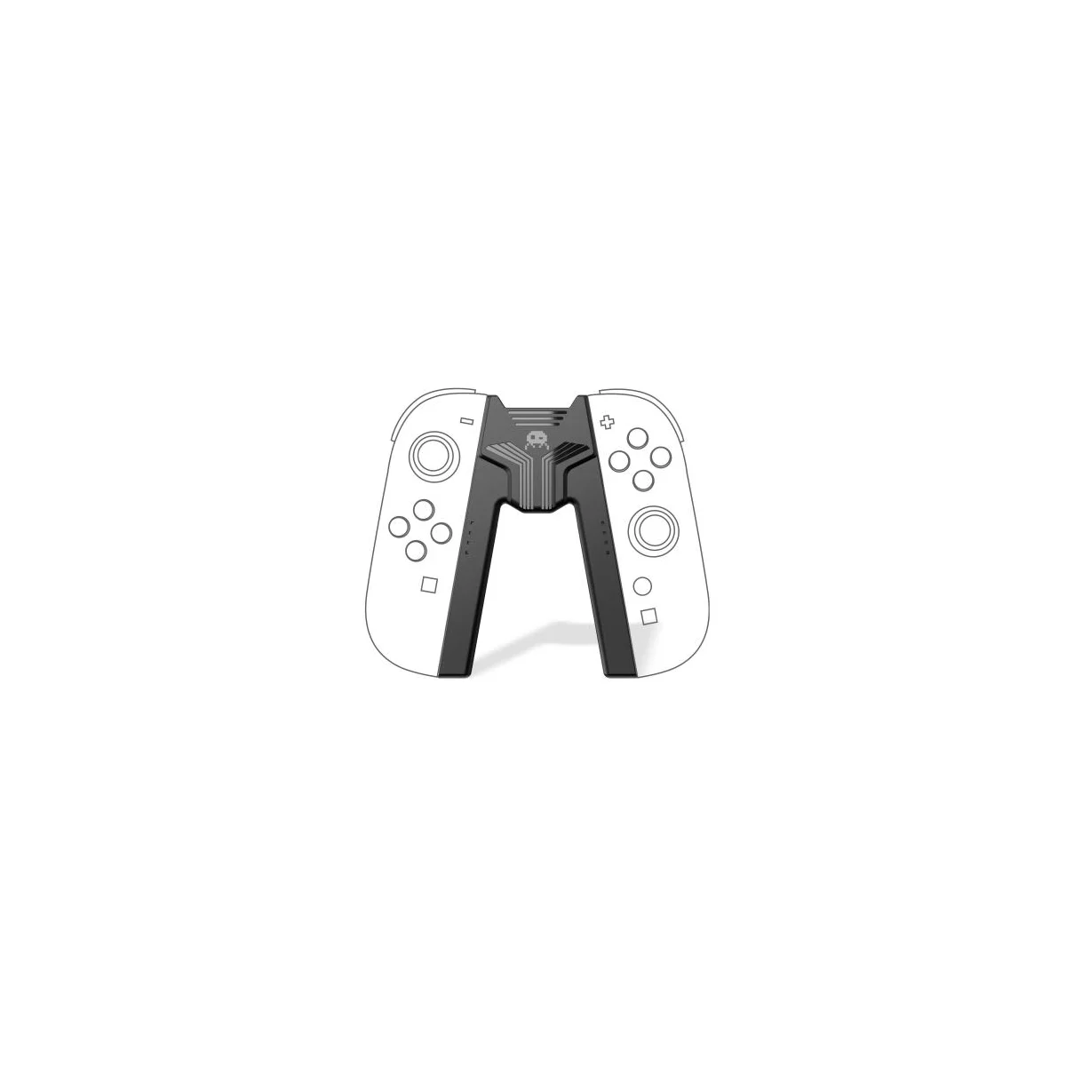 Grip for 2 Joycons Switch 2 - Black