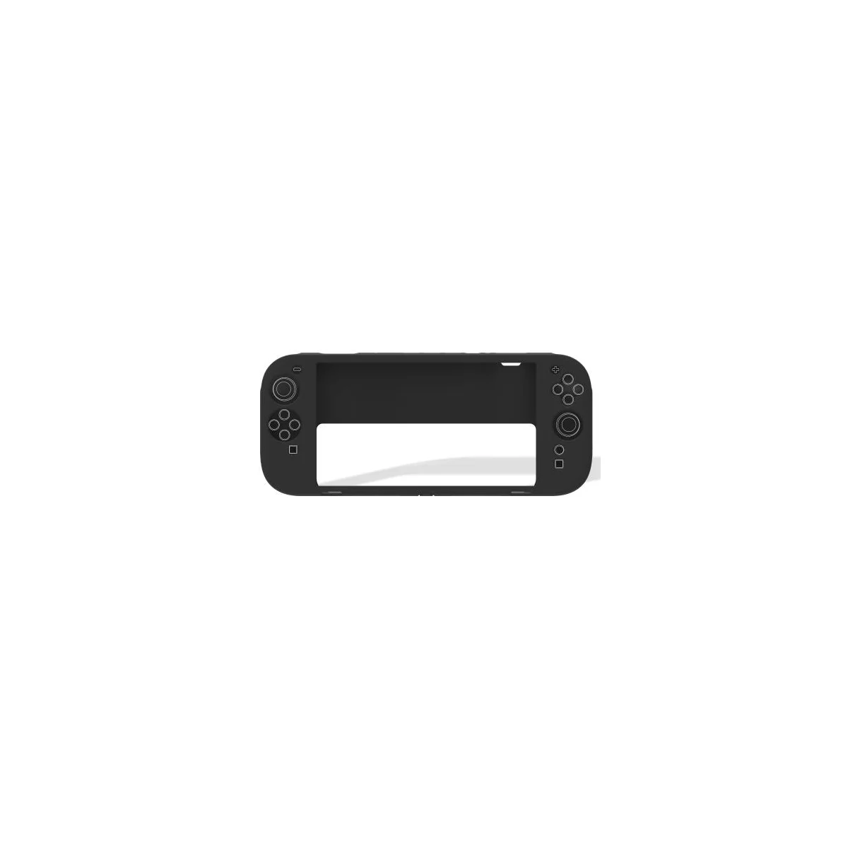Soft silicone protective cover for Switch 2 (Black) - Freaks and Geeks