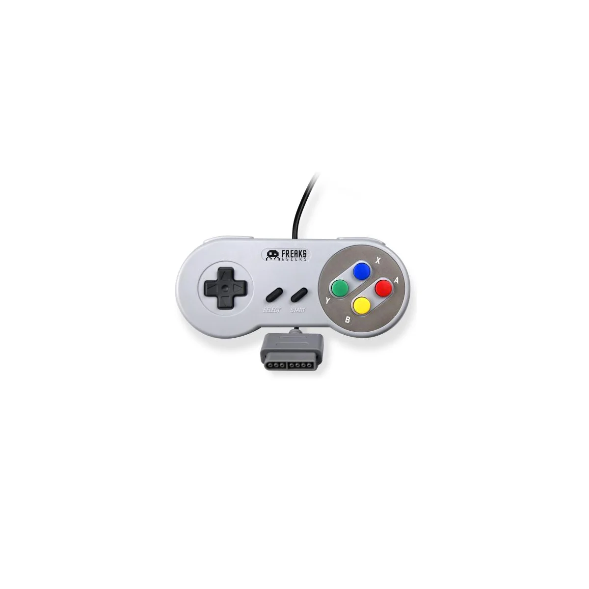 Super Nintendo SNES Controller (European colors) - Freaks and Geeks