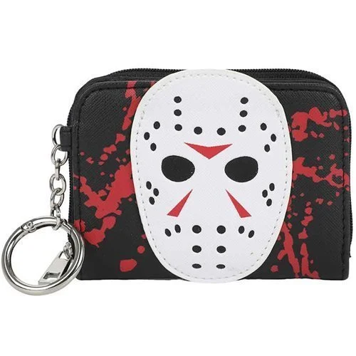 Friday The 13th Jason Mini Zip Around Wallet - Bioworld