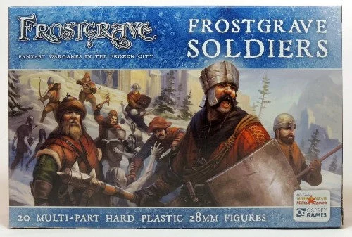 Frostgrave Soldiers, 28 mm Scale Model Plastic Figures - North Star Military Figures