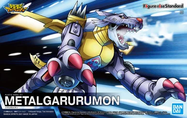 Bandai 5062077 Metalgarurumon Figure Rise Standard