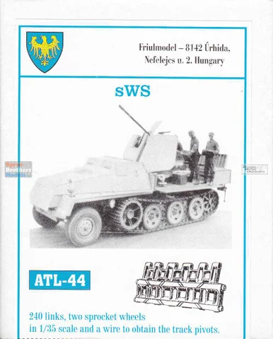 FRUATL044 1:35 Friulmodel Track Link Set - sWS (240 Links)