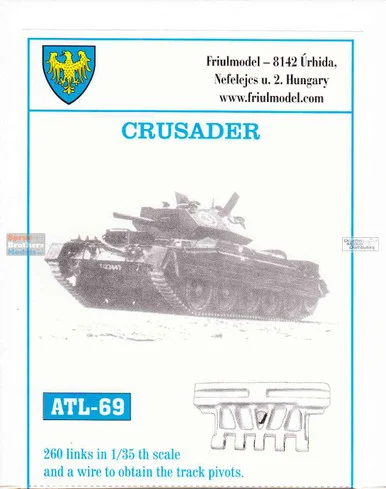 FRUATL069 1:35 Friulmodel Track Link Set - Crusader (260 Links)