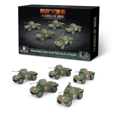 15mm Panhard AMD Deep Recon Platoon - FRX12