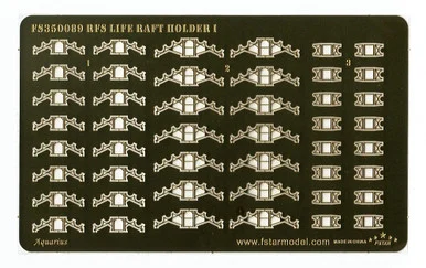 1/350 Five Star Models Modern Russian/Soviet Navy Life Raft Holder I