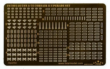 1/700 Five Star Models Scale Usn A-7E Corsair Ii Upgrade Set For Trumpeter