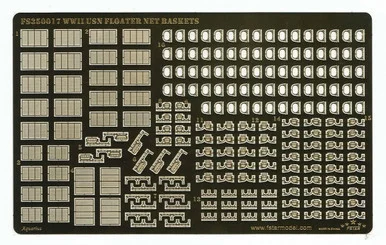 1/350 Five Star WWII USN Floater Net Basket - Five Star Models
