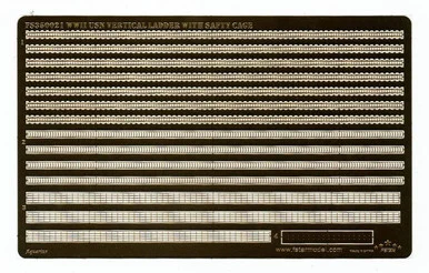 1/350 Five Star WWII USN Vertical Ladder with Safety Cage - Five Star Models