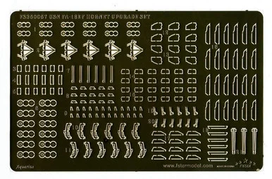 1/350 Five Star Models USN F/A-18E/F Hornet Upgrade set for Trumpeter (for 6 set)