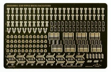 1/350 Five Star Models Wwii Usn Deck Facilities