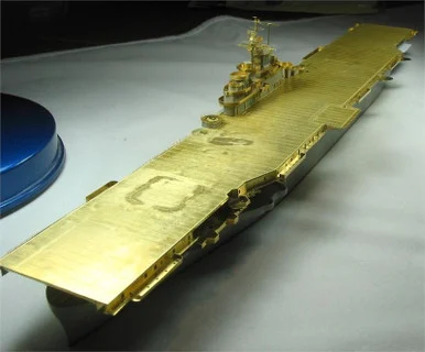 1/700 Five Star Models Super Photo Etch Set for USS Essex Class Short Hull w/ Late War Type Island