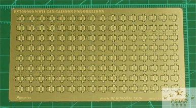 1/700 Five Star WWII USN Caisson for Oerlikon Photo Etch - Five Star Models