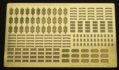 1/700 Five Star USN Floater Net Baskets & Life Rings - Five Star Models