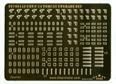 1/700 Five Star Modern USN F-14 Tomcat Upgrade Set