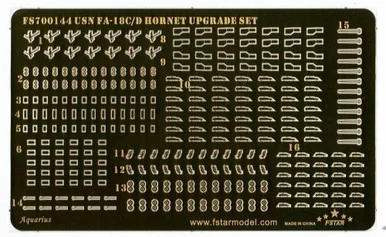 1/700 Five Star Models Modern USN F/A-18C/D Hornet Upgrade Set