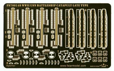 1/700 Five Star WWII USN Catapult for Battleship (Late Type) - Five Star Models
