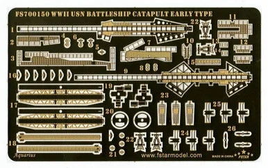 1/700 Five Star USN Catapult for Battleship (Early Type) - Five Star Models