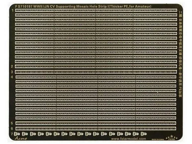 1/700 Five Star WWII IJN CV Supporting Mosaic Hole Strip I - Five Star Models
