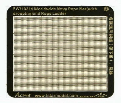 1/700 Five Star Worldwide Navy Rope Net & Rope Ladder - Five Star Models
