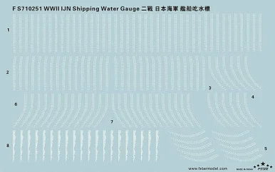 1/700 Five Star WWII IJN Shipping Water Gauge - Five Star Models