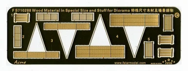 1/700 Five Star Models Wood Material in Special Size and Stuff for Diorama