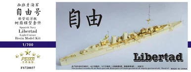 1/700 Five Star Spanish Navy Light Cruiser Libertad Resin Model Kit - Five Star Models