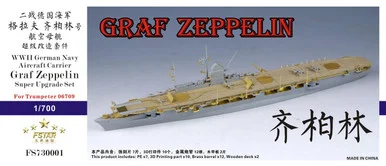 1/700 Five Star Models Scale WWII German Navy Aircraft Carrier Graf Zeppelin Super Upgrade Set