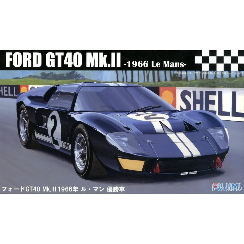 Ford Gt40 Mk-Ii 66 Lemans Winner 1/24 Model kit