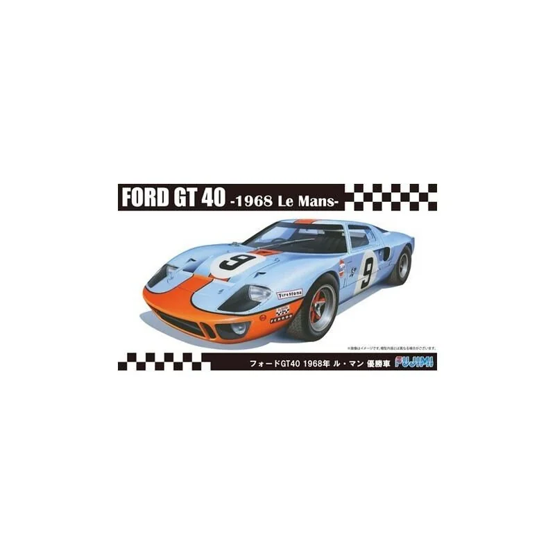 Ford Gt40 68 Le Mans Winner Rs-97 1/24 Model kit
