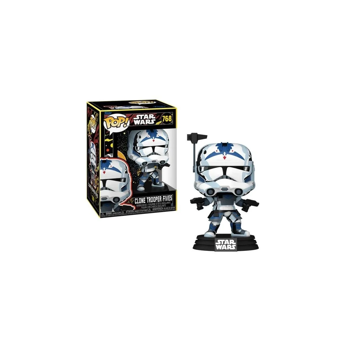 THE CLONE WARS - POP Star Wars N° 768 - Fives (Retro) Pop figures