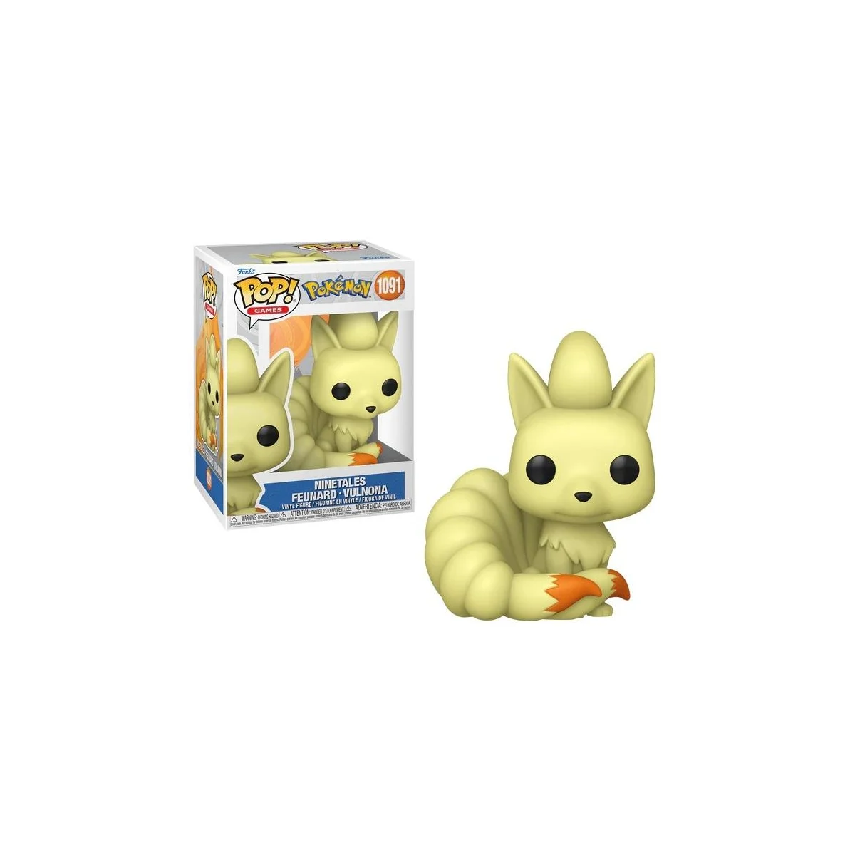 POKEMON - POP Games N° 1091 - Ninetales Pop figures