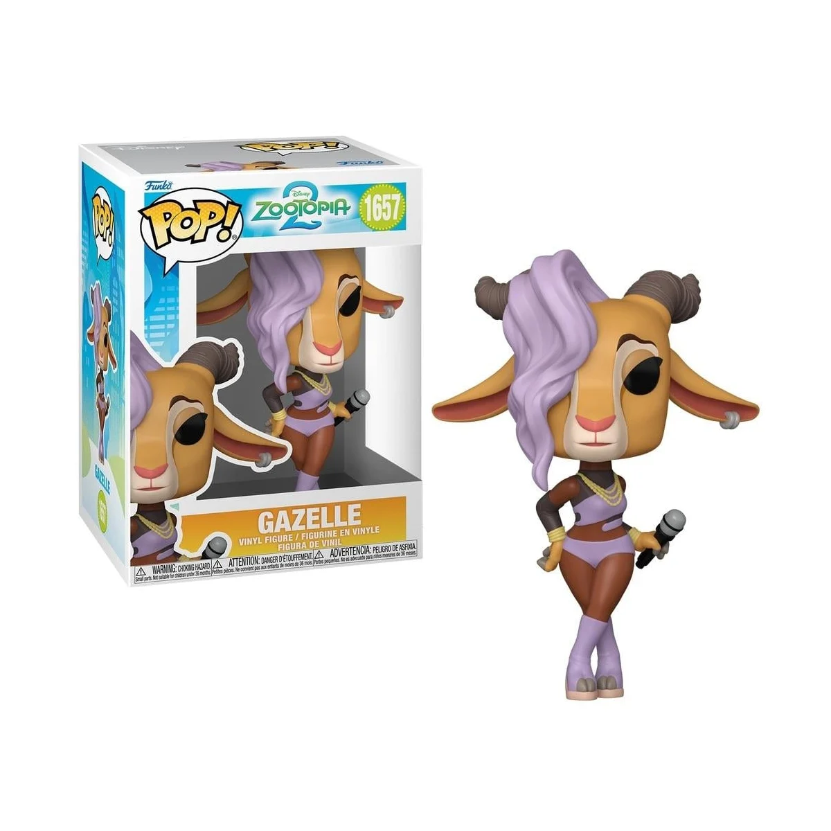 ZOOTOPIA 2 - POP Disney No. 1657 - Gazelle Pop figures